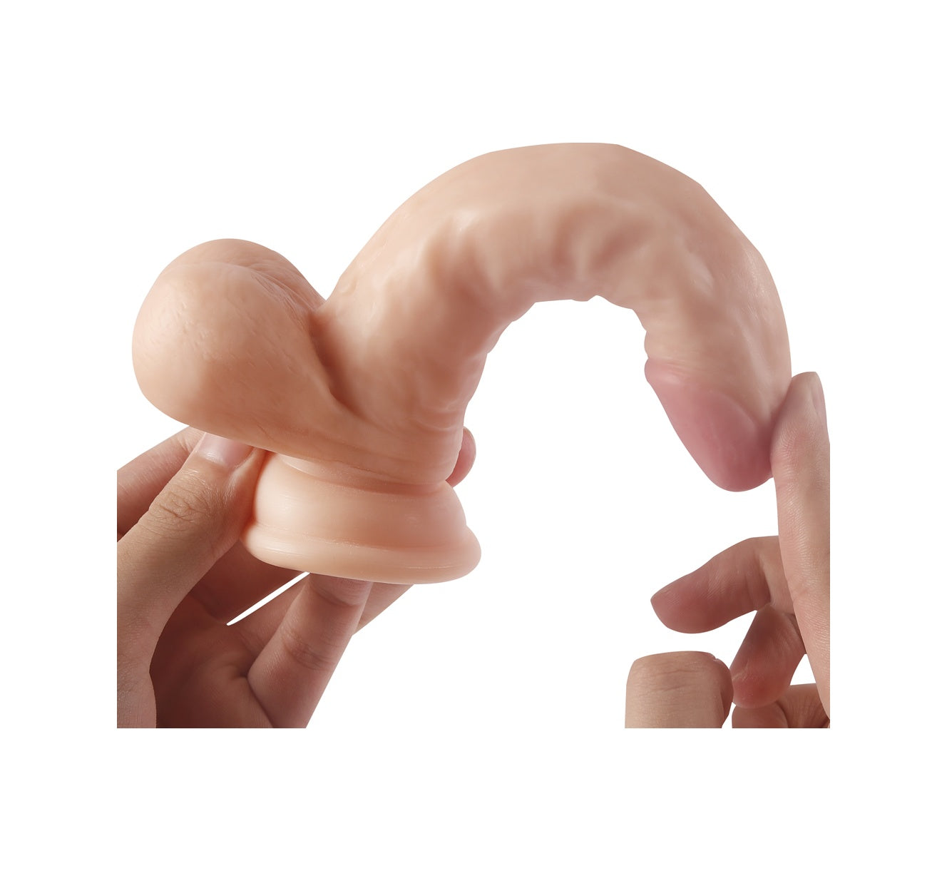 17 CM Vantuzlu Gerçekçi Realistik Penis Dildo