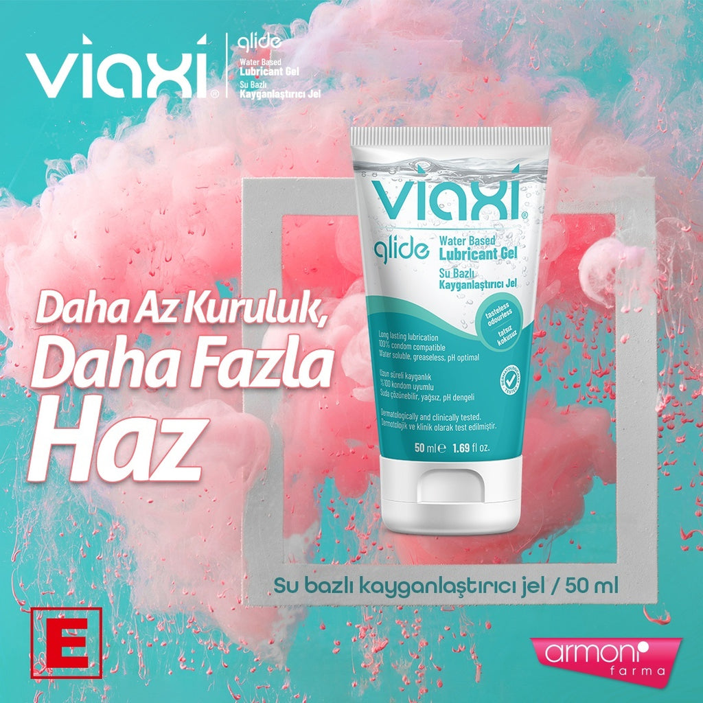 Viaxi Glide Su Bazlı Kayganlaştırıcı Jel 50 ML