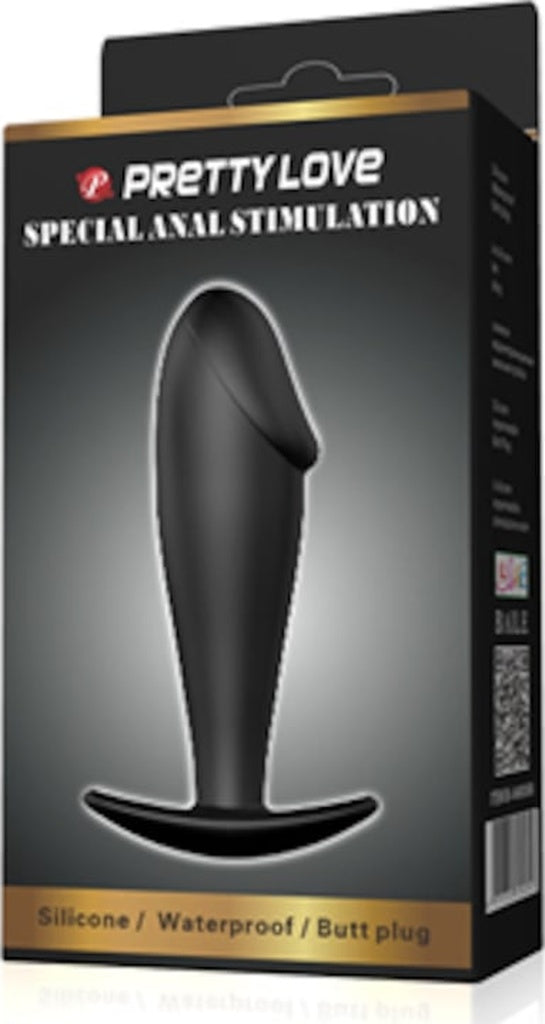 Pretty Love Butt Plug 10 Cm Silikon Anal Plug Zenci Penis Mini Anal Dildo