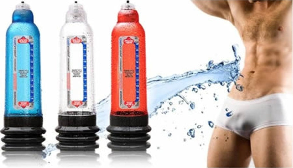 Bathmate Hydromax X30 Sulu Vakum Penis Pompası (Mavi)