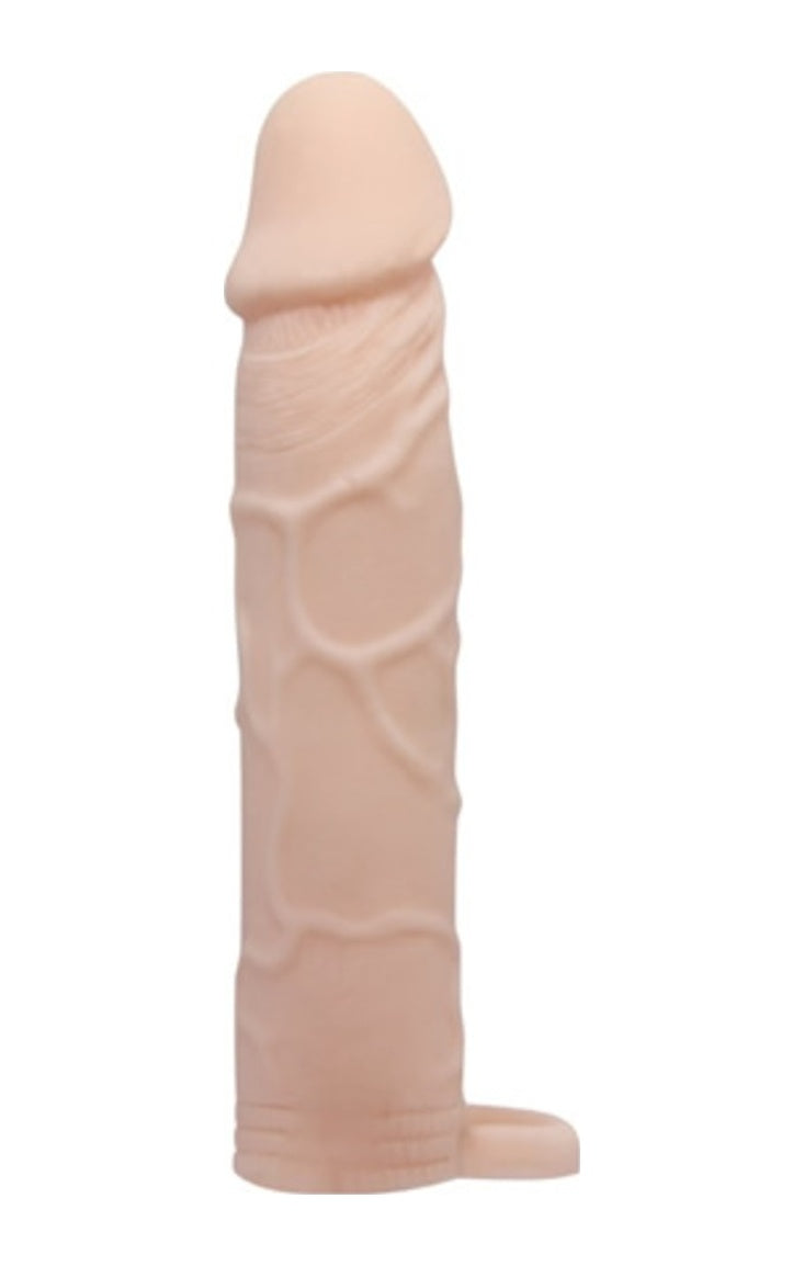 Pretty Love Extended Sleeve 6 Cm Dolgulu Realistik Penis Kılıfı