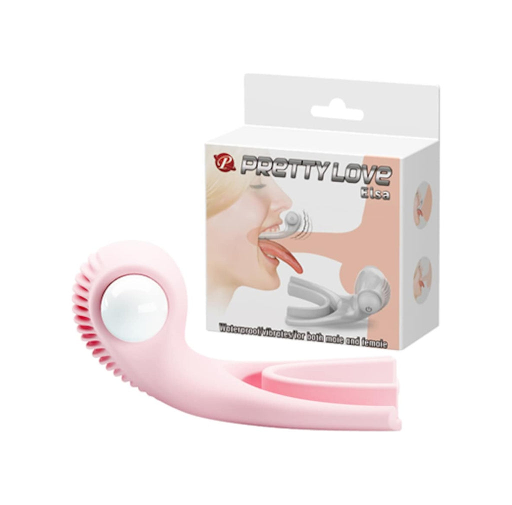 Pretty Love Elsa Güçlü Titreşimli Uniseks Oral Vibratör Ağız Mastürbatör