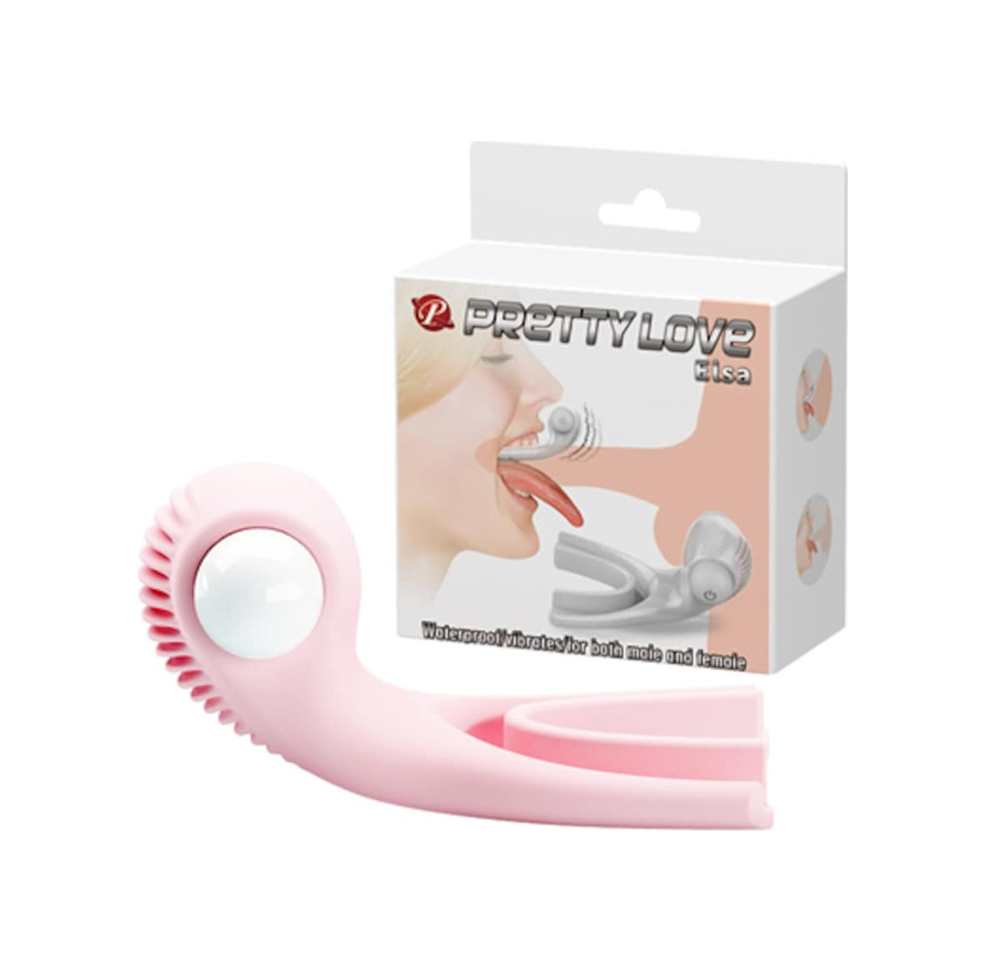 Pretty Love Elsa Güçlü Titreşimli Uniseks Oral Vibratör Ağız Mastürbatör