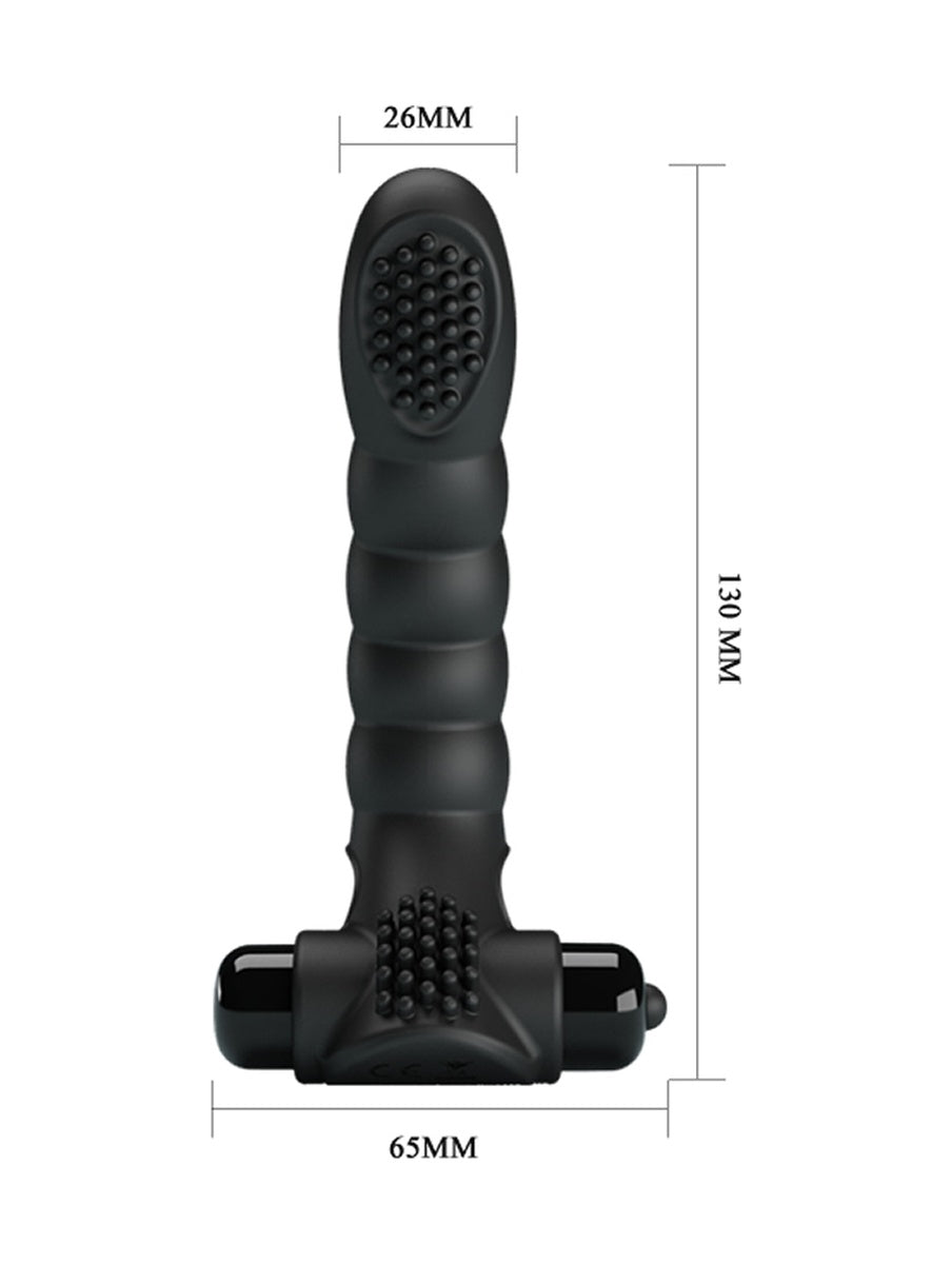 Alexander 10 Hız Titreşimli Teknolojik Parmak Vibratör Klitoral Mastürbatör 13 CM