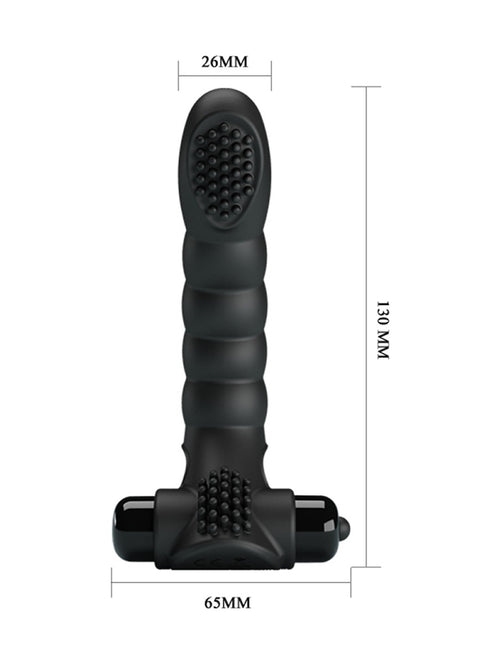 Alexander 10 Hız Titreşimli Teknolojik Parmak Vibratör Klitoral Mastürbatör 13 CM