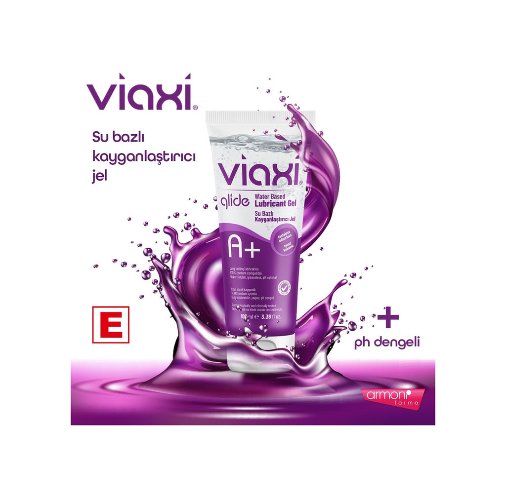 Viaxi Glide Su Bazlı Kayganlaştırıcı Jel A+ 100 ML