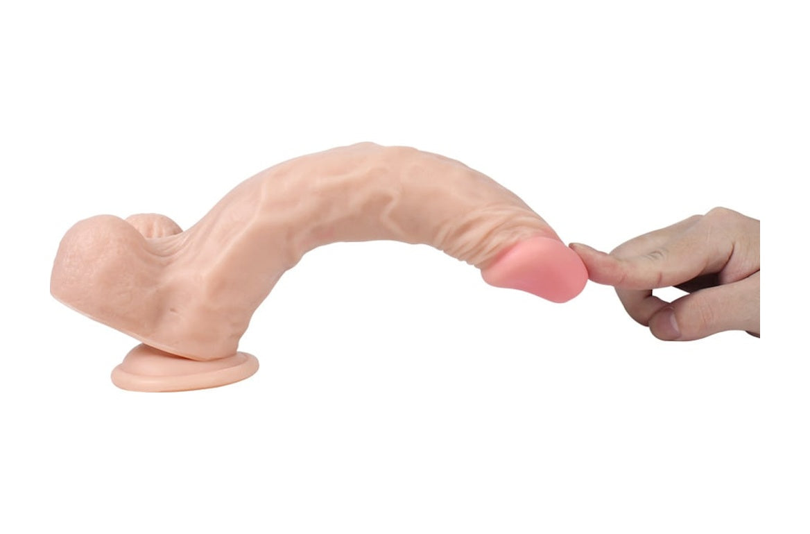 Mark 23 Cm Realistik Kalın Penis Gerçekçi Vantuzlu Dildo