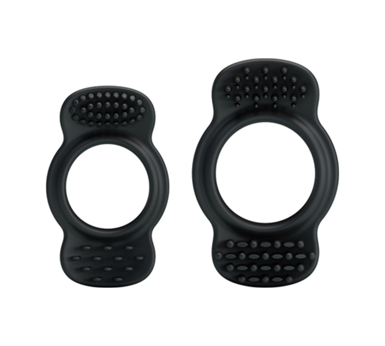 Baile Ring Set 2 Farklı Boyda Silikon Penis Halkası Zenci Penis Yüzüğü