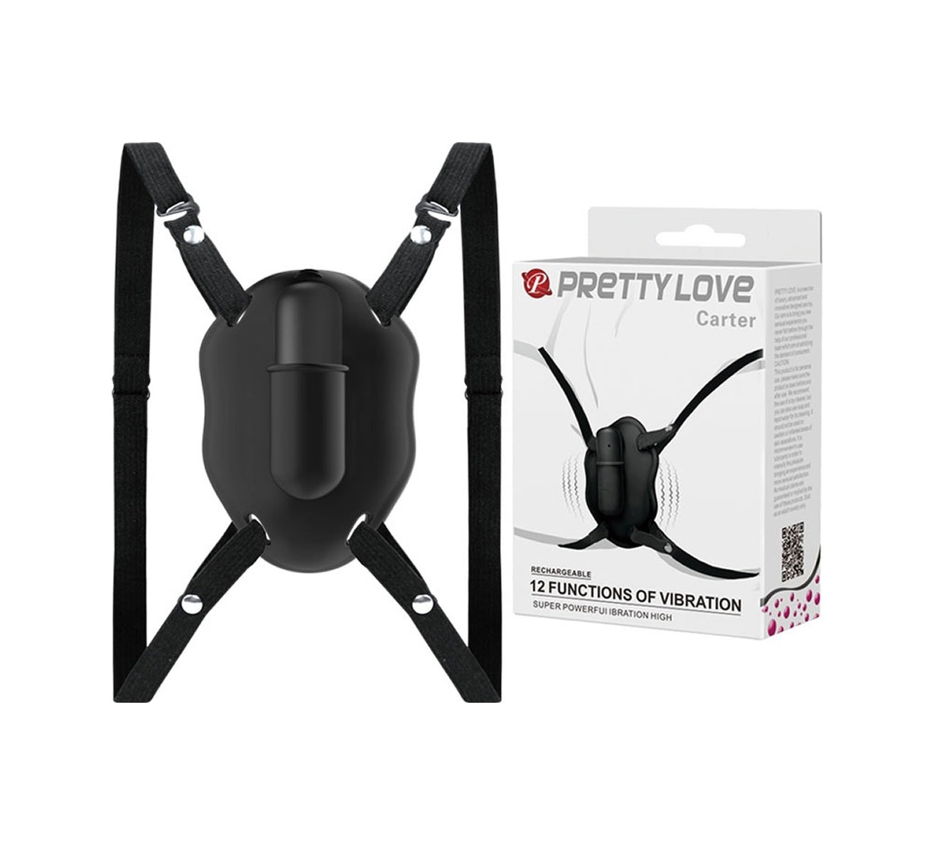 Pretty Love Carter 12 Titreşimli Kelebek Mastürbatör Klitoral Orgazm Vibratörü