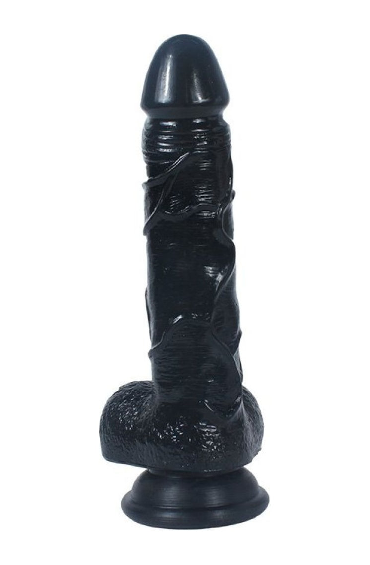20 Cm Zenci Realistik Damarlı Penis Dildo