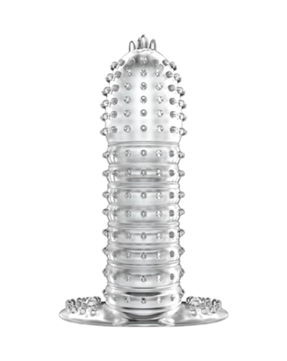 Baile Silikon Uzatmalı Penis Kılıfı Klitoris Temaslı Dildo