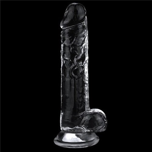 Flawless Yeni Nesil 19 Cm Ultra Soft Vantuzlu Damarlı Penis Dildo