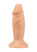 Realistik 12 CM Anal Penis Vantuzlu Anal Dildo Anal Plug Tıpa