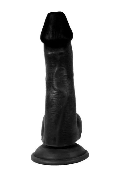 17 Cm Vantuzlu Tam Realistik Zenci Full Gerçekçi Penis Dildo