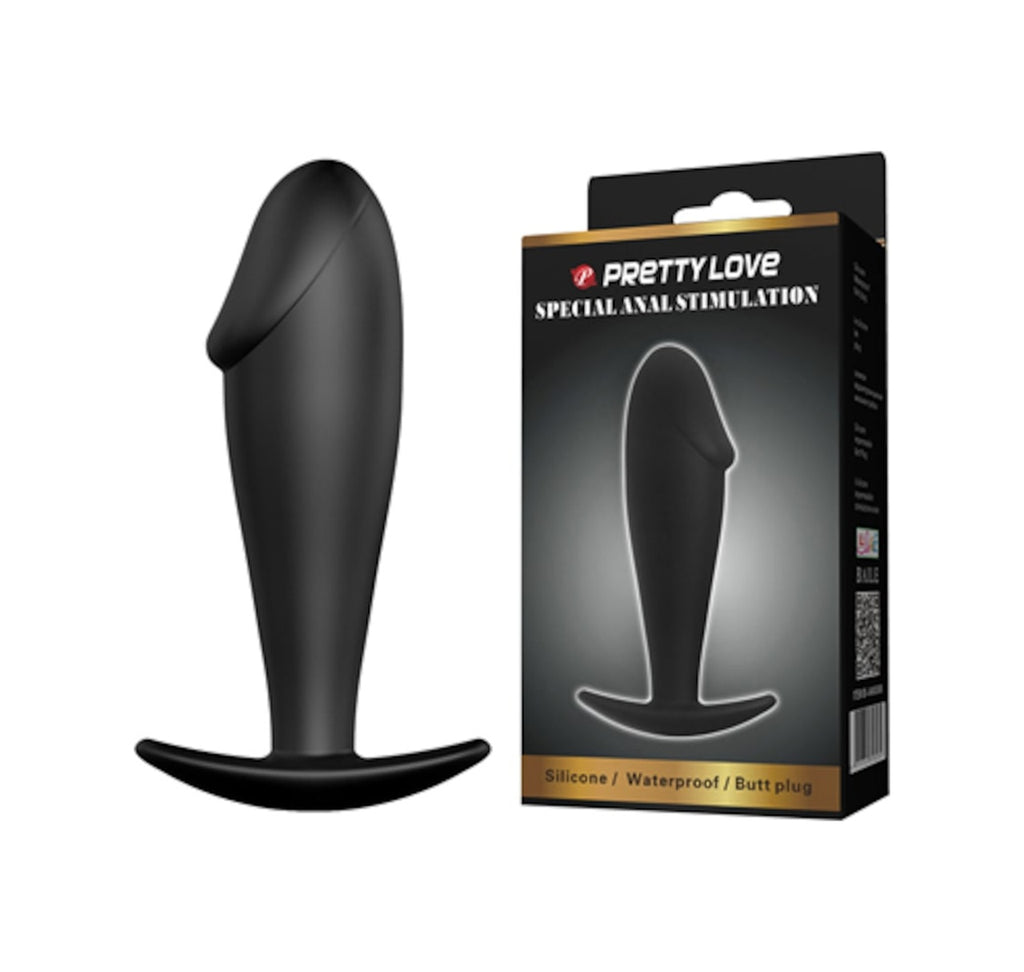 Pretty Love Butt Plug 10 Cm Silikon Anal Plug Zenci Penis Mini Anal Dildo