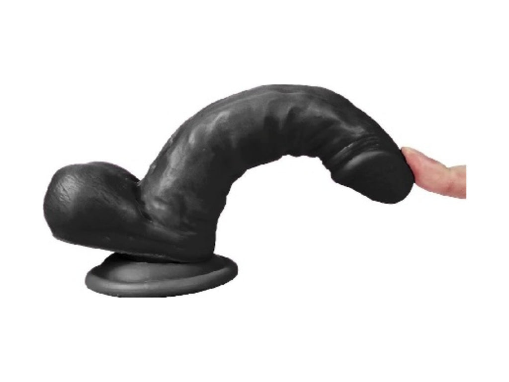 Hunk Eagle Vantuzlu Gerçekçi Realistik Penis 17 Cm Zenci Dildo