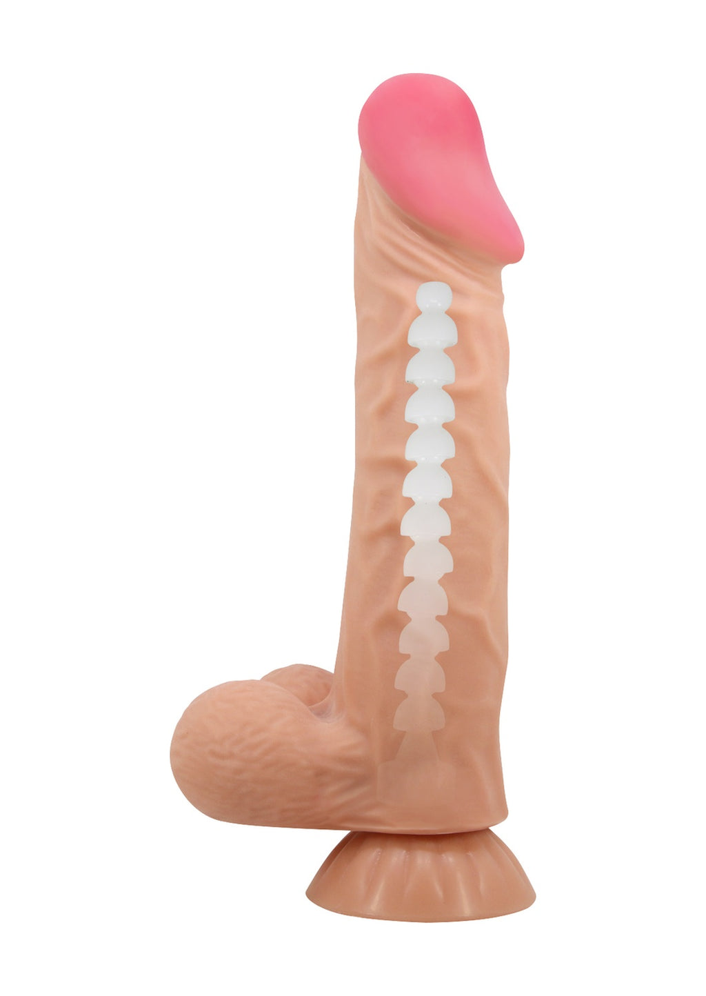 Kayan Cilt Serisi 24 Cm Kıkırdaklı Realistik Penis Damarlı Dildo
