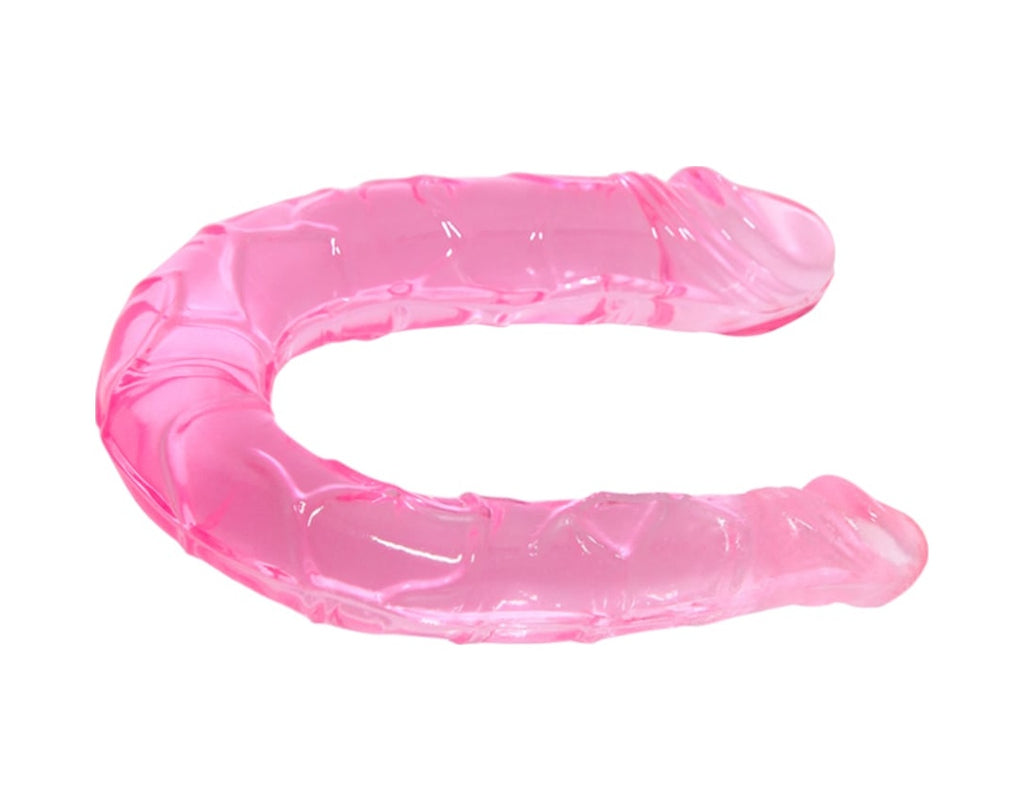 Double Dong 30 Cm Çift Taraflı Jel Dildo Anal Vajinal Penis