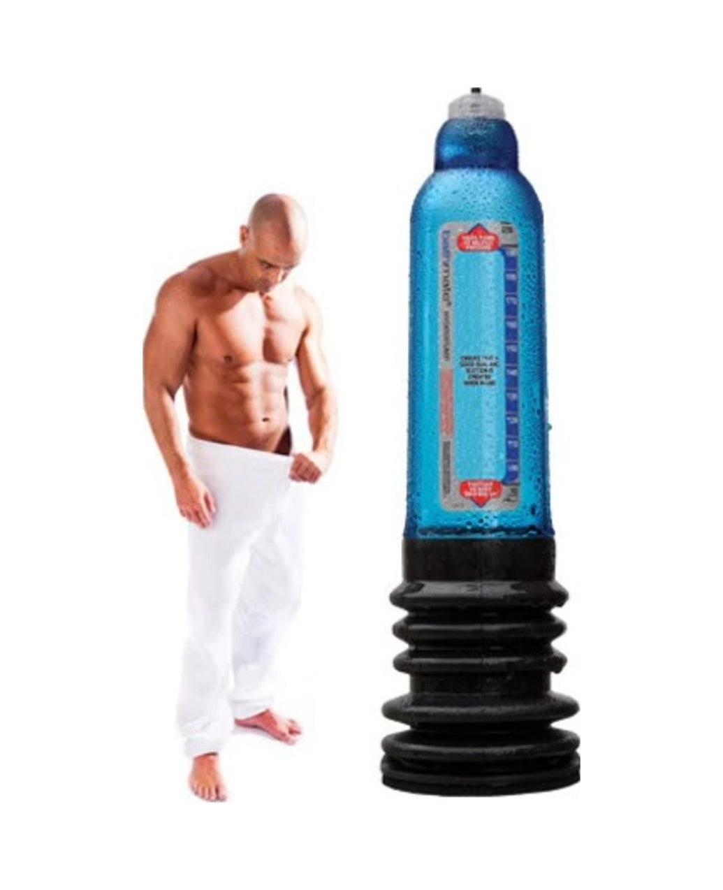 Bathmate Hydromax X30 Sulu Vakum Penis Pompası (Mavi)
