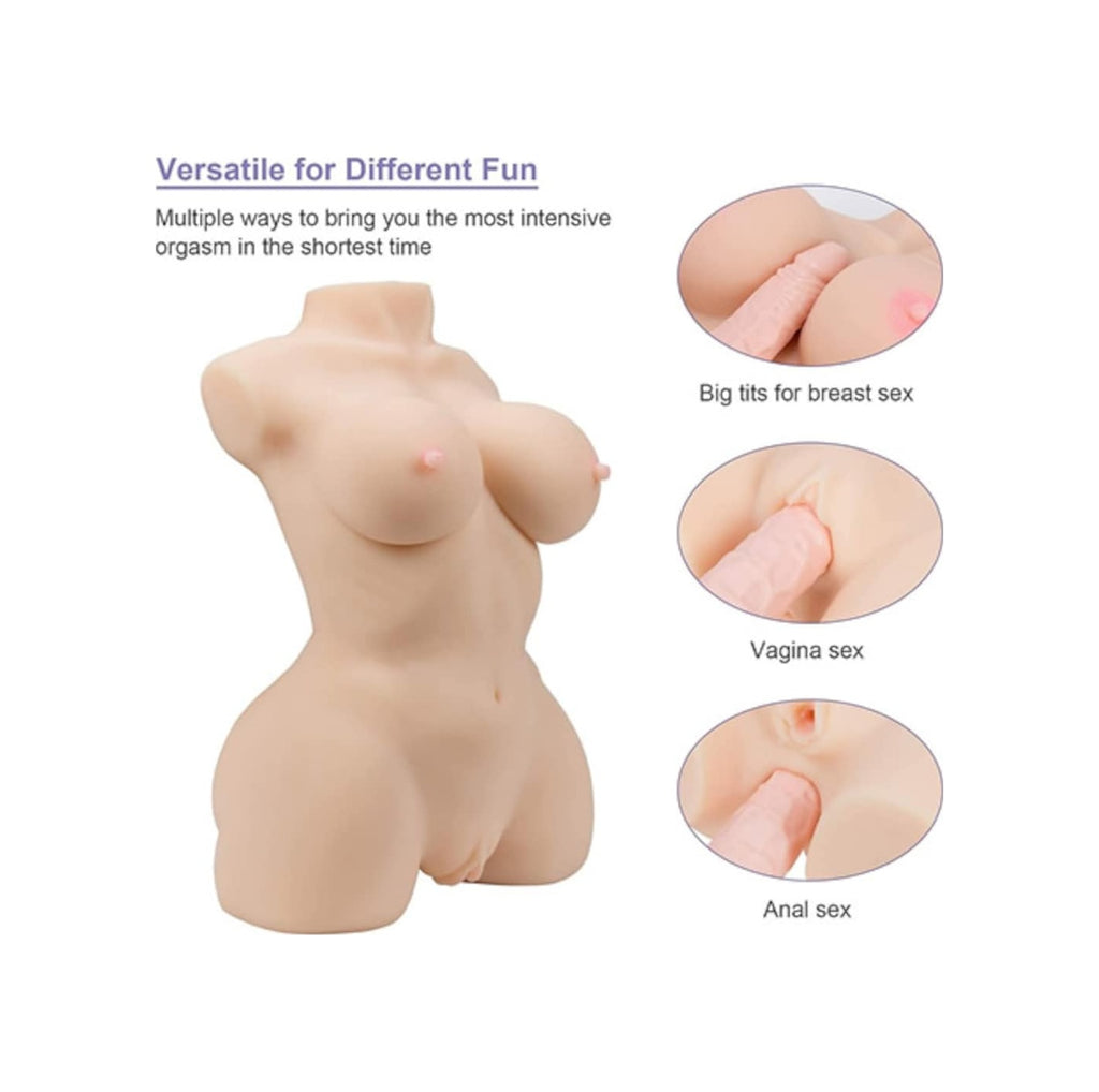 Pleasure Busty Lady Iri Göğüslü Yarım Vücut Tam Realistik Silikon Manken