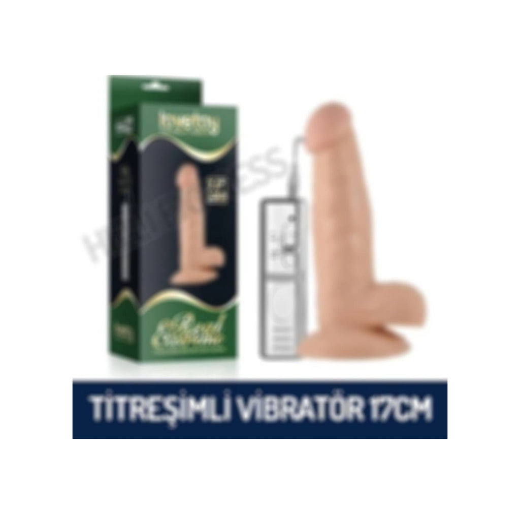 Lovetoy Extreme 17 Cm Güçlü Titreşimli Kumandalı Vibratör Realistik Penis