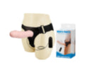 Baile Men'S 17 Cm Içi Boş Belden Bağlamalı Titreşimli Protez Penis