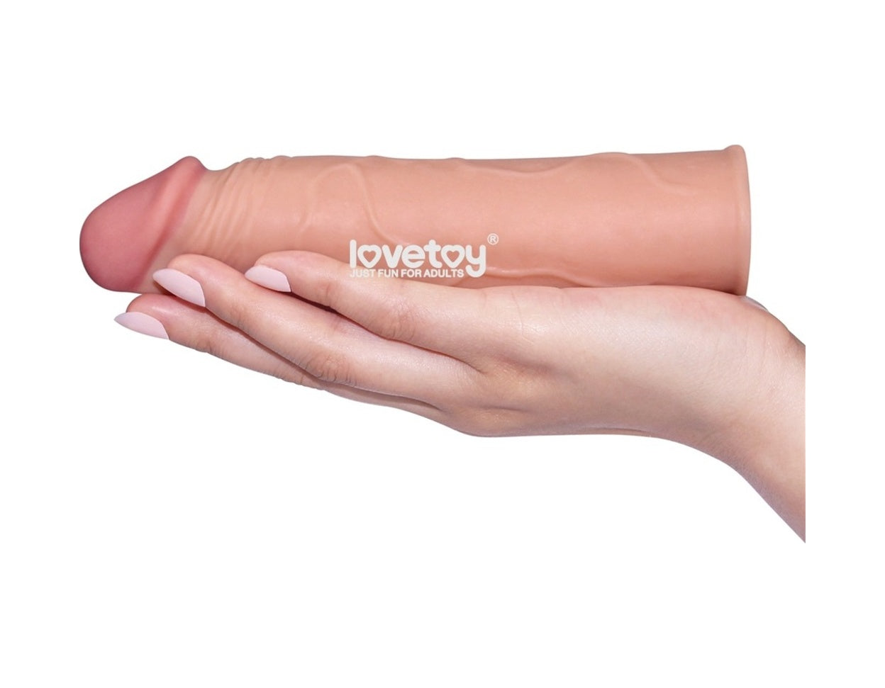 Lovetoy Pleasure Extender 3 Cm Dolgulu Realistik Penis Kılıfı
