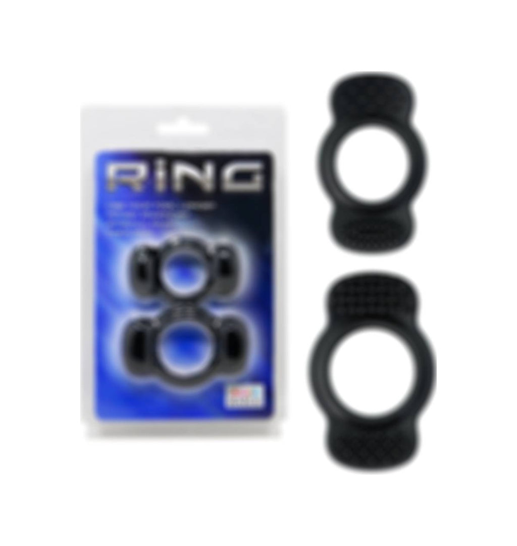 Baile Ring Set 2 Farklı Boyda Silikon Penis Halkası Zenci Penis Yüzüğü