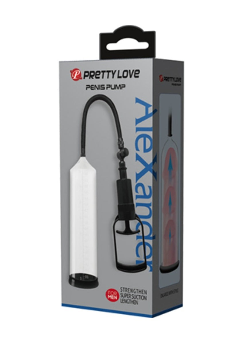 Pretty Love Alexander 20 Cm Silikon Girişli Süper Vakum Penis Pompası