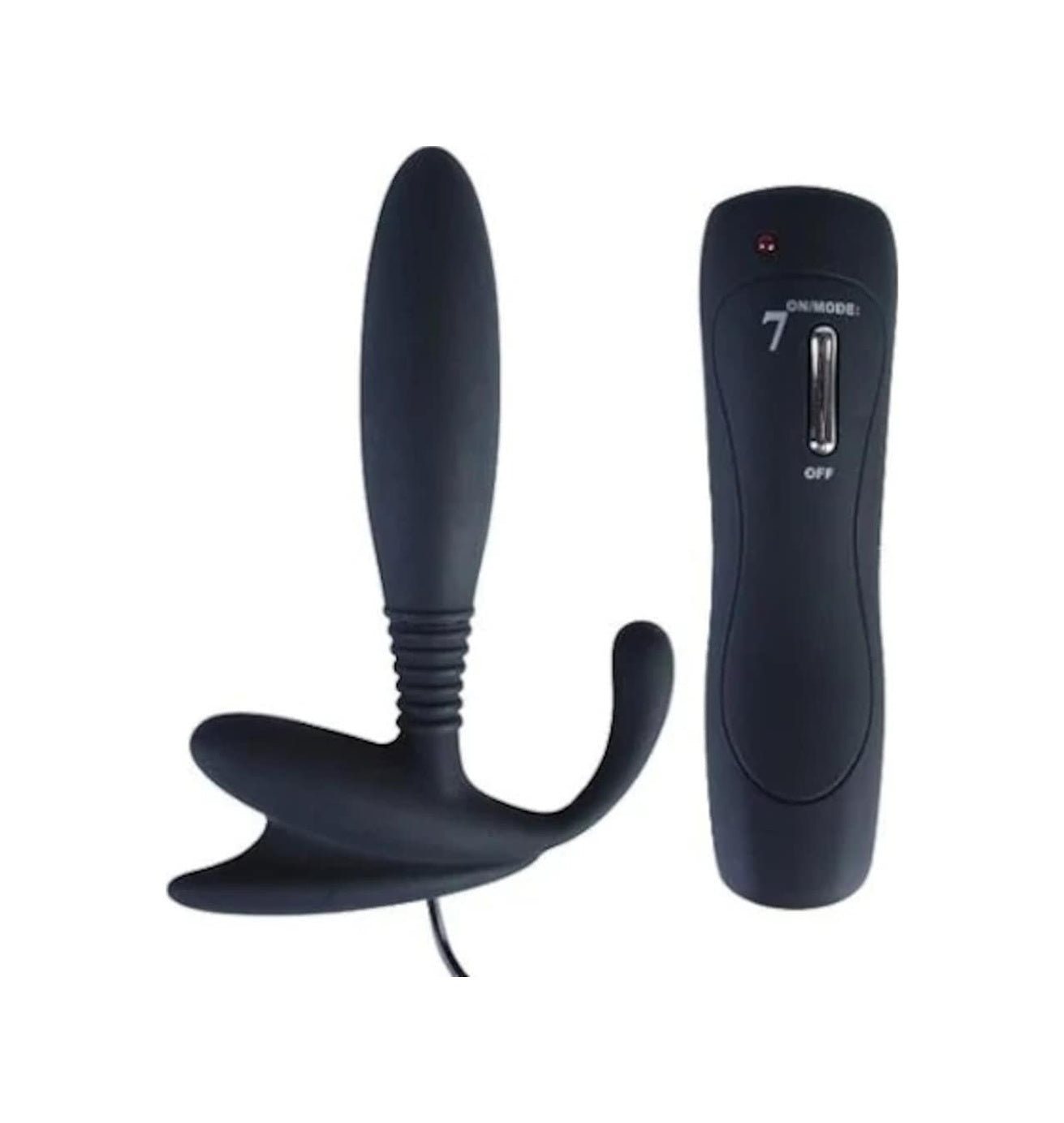Anal Pleasure 7 Çeşit Titreşimli Zenci Anal Vibratör Plug