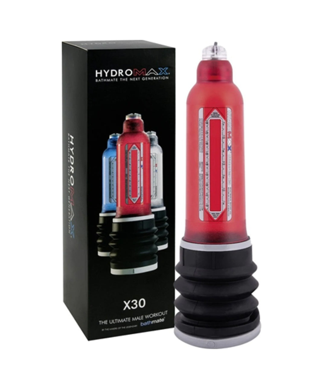 Bathmate Hydromax X30 Boyun Kemerli Sulu Vakum Penis Pompası
