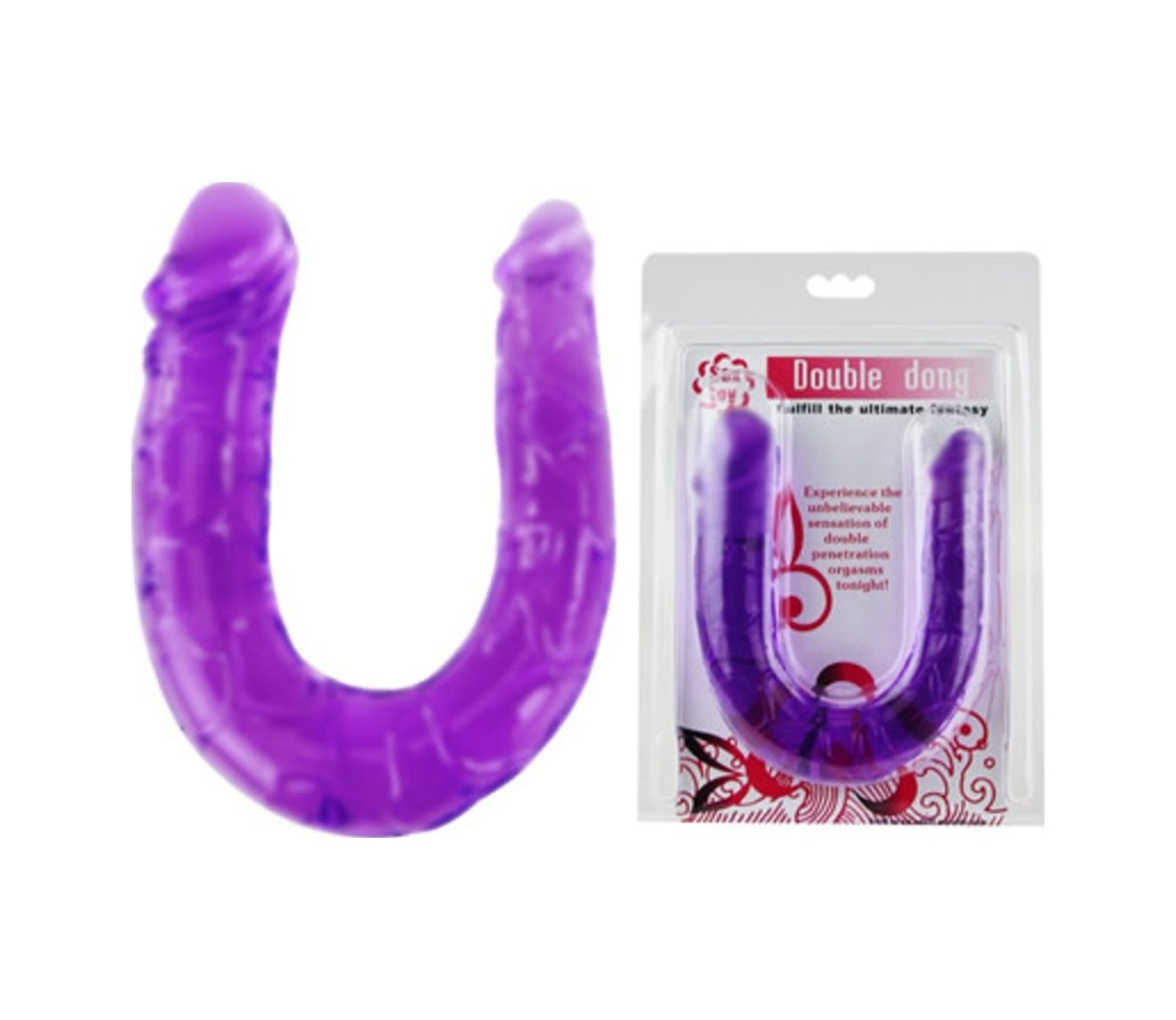 Double 30Cm Çift Taraflı Jel Dildo Anal Vajinal Penis Anal Plug