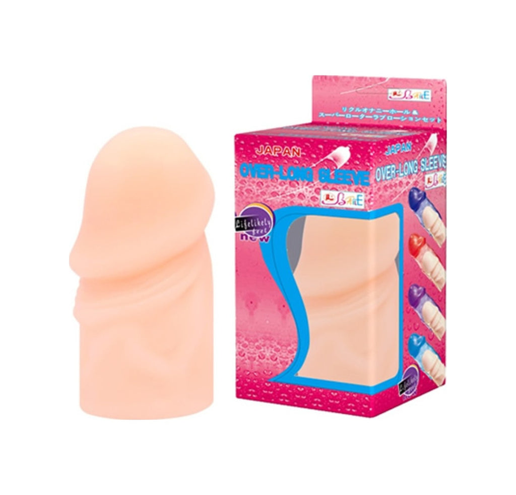 Baile Over Long Sleeve 3 Cm Dolgulu Uzatmalı Penis Kılıfı