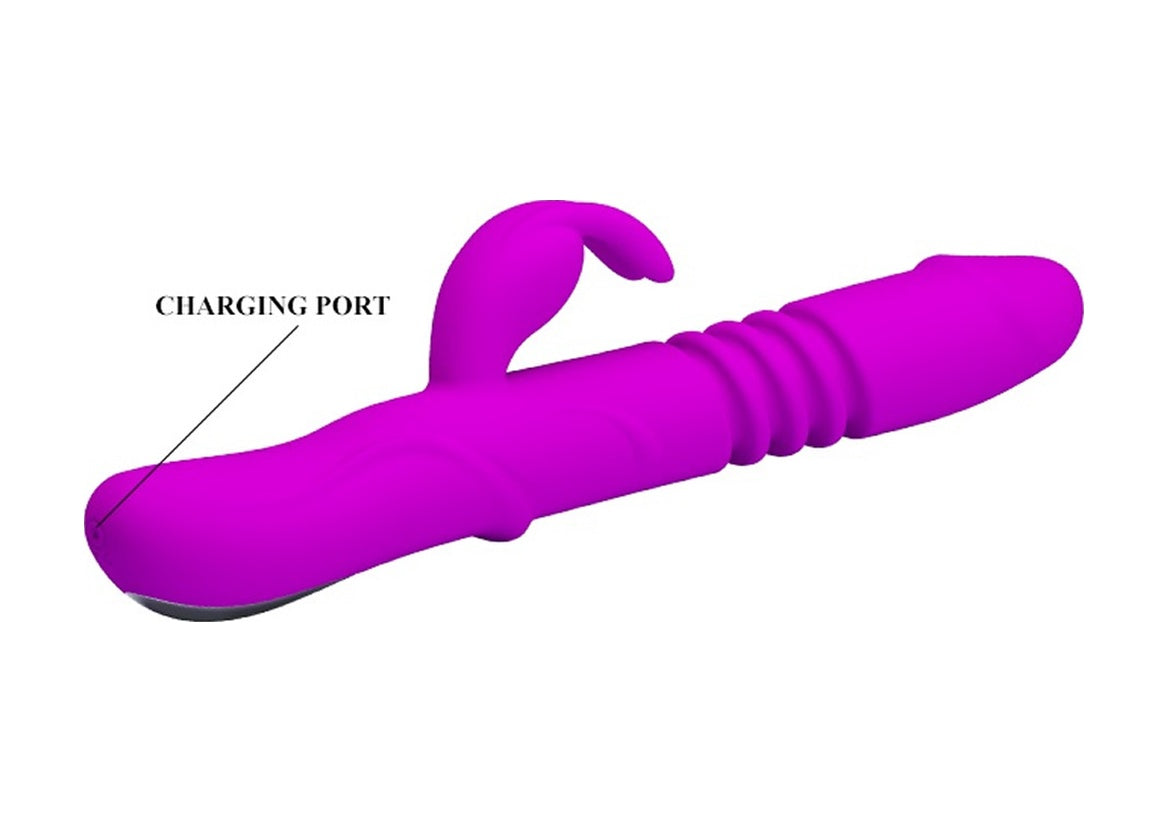 Pretty Love İleri-Geri Hareketli Usb Şarjlı 12 Titreşimli Otomatik Vibratör