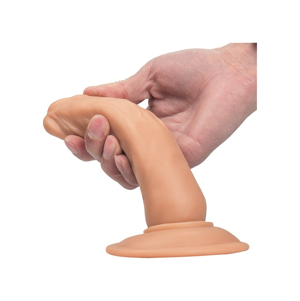 18 CM Realistik Anal Ve Vajinal Dildo Vantuzlu Penis