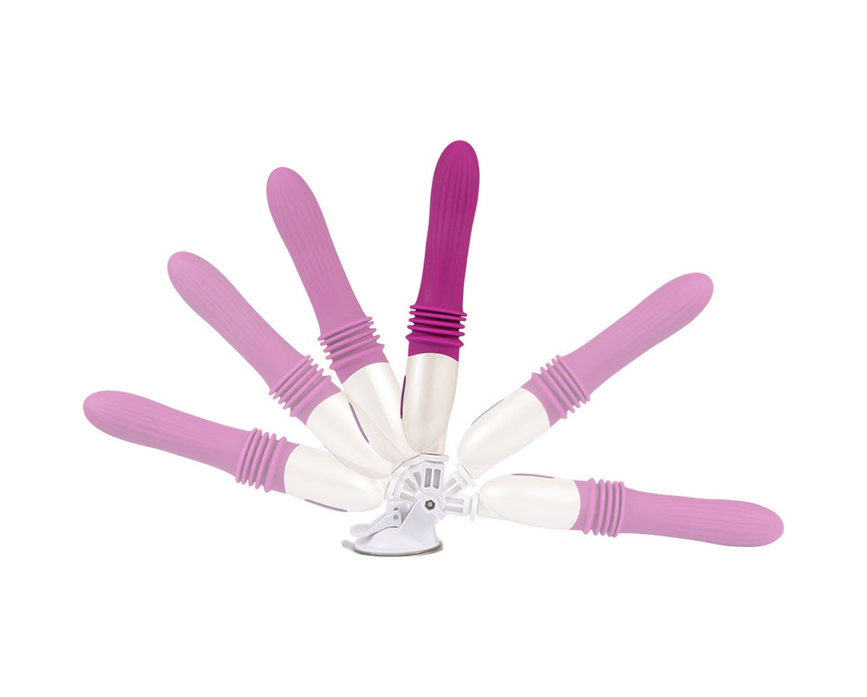 Usb Şarjlı Silikon 32 CM Otomatik Sex Makinesi Vantuzlu Vibratör