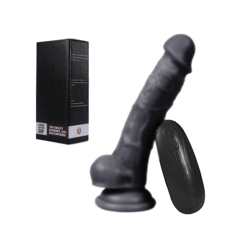 Lovetoy Zenci Titreşimli Realistik Penis Vibratör Dildo 17Cm