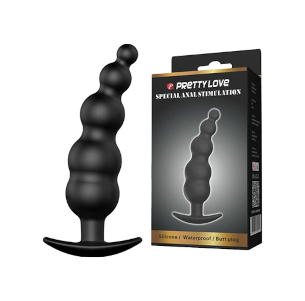 Prety Love 12 Cm Zenci Anal Plug Anal Tıkaç Tıpa Stimülatör Anal Penis