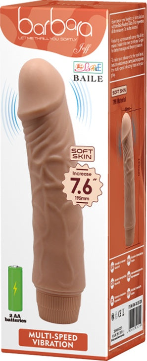 Real Feel 20 Cm Titreşimli Realistik Vibratör Anal Penis Dildo