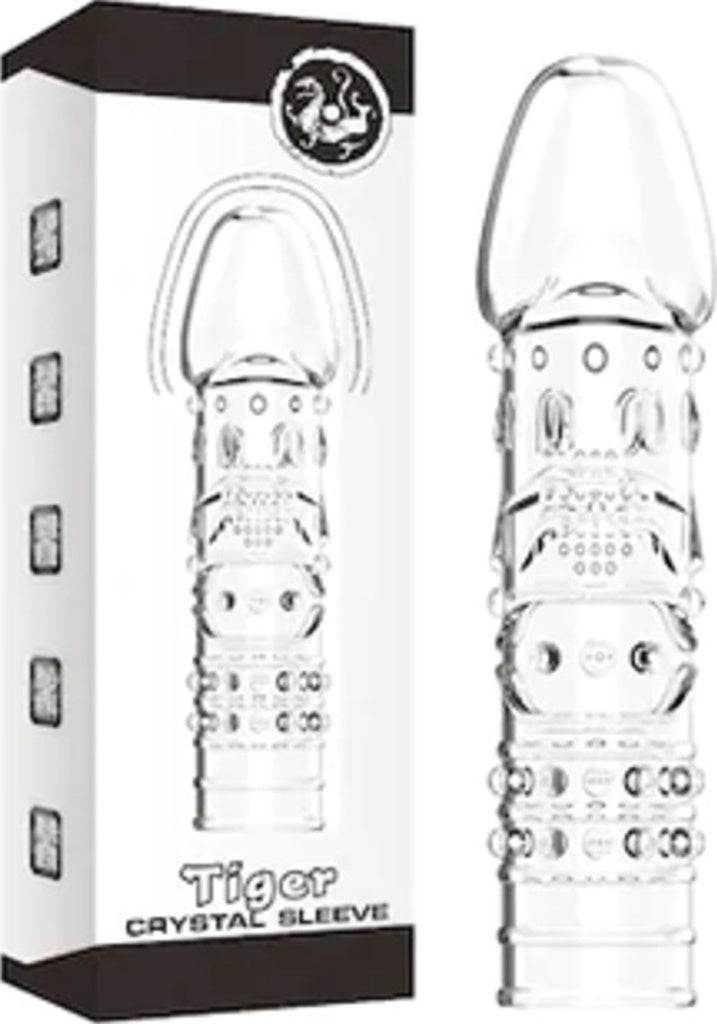 Lovetoy Tiger Delay Sleeve Süper Kalite Silikon Penis Kılıfı