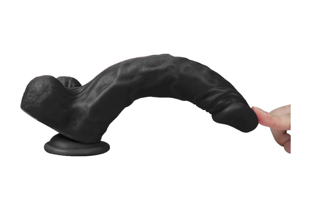 Gabriel 24 Cm Vantuzlu Uzun Gerçekçi Realistik Zenci Penis Dildo
