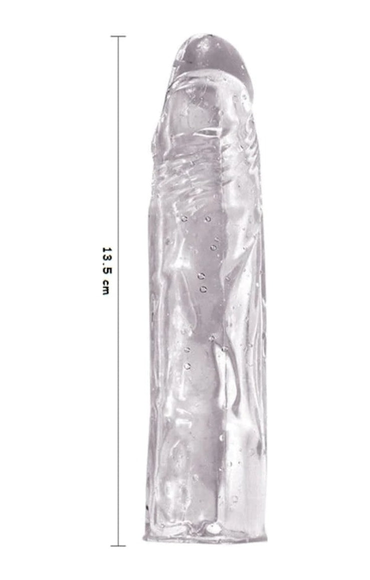 Dragon'S Delay Sleeve Dolgulu Süper Kalite Silikon Penis Kılıfı