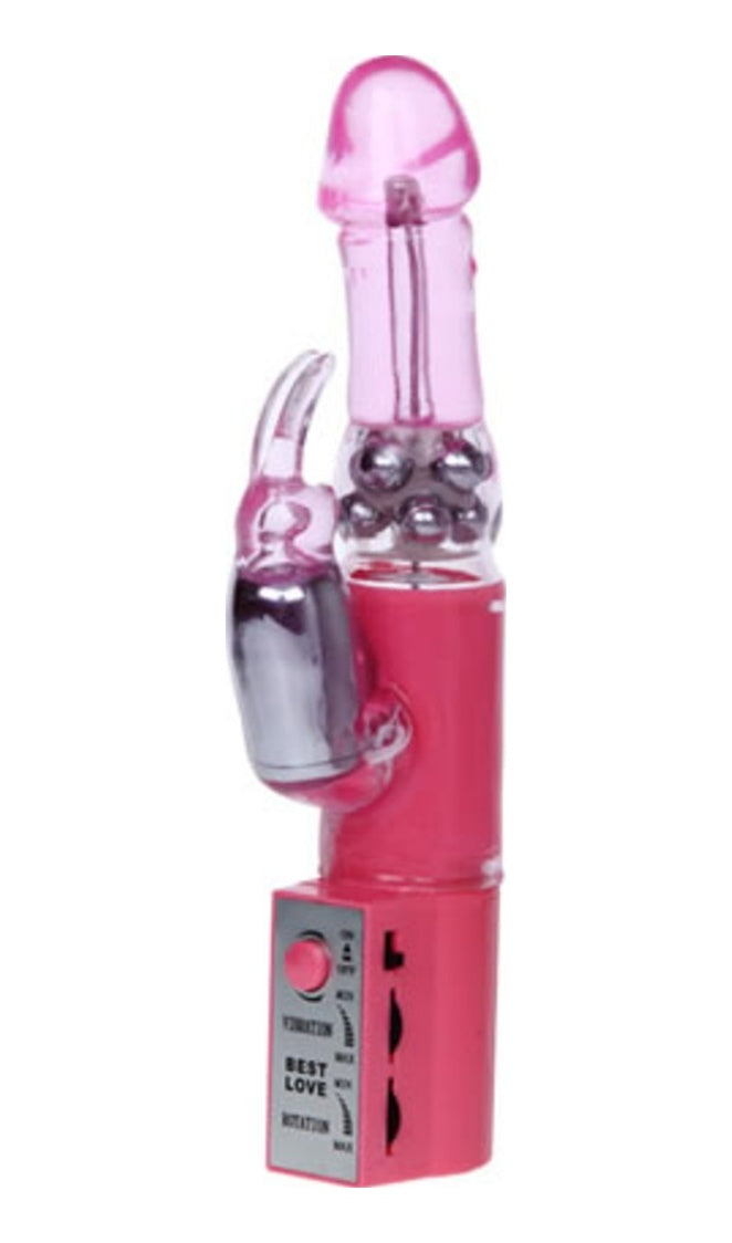 Baby 24Cm Titreşimli Oynar Başlı Teknolojik Vibratör Mastürbatör