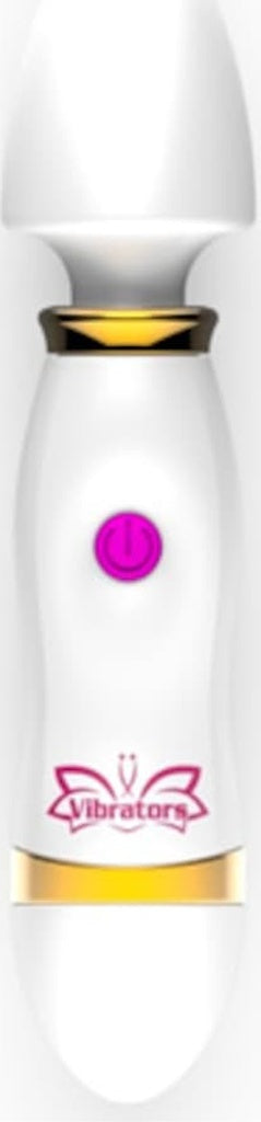 12 Titreşimli Vajina Klitoris Stimülatörü G-Spot Vibratör Beyaz