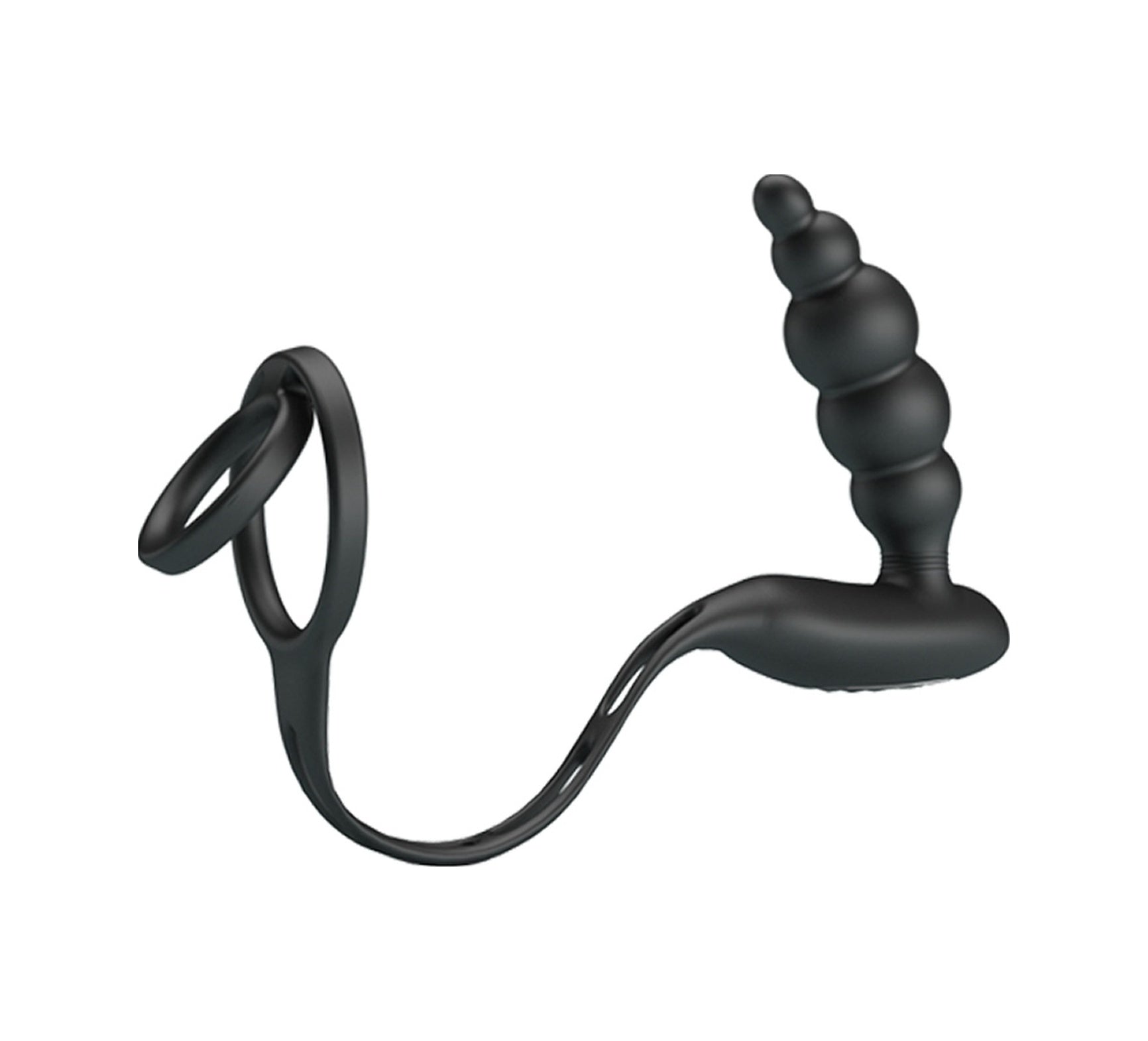 Pretty Love 12 Titreşimli Stimülatör Tasarım Harikası Penis Halkası Ve Anal Plug