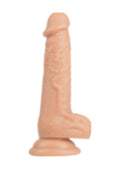 Gerçekçi Doku 19 CM Vantuzlu Realistik Dildo Penis