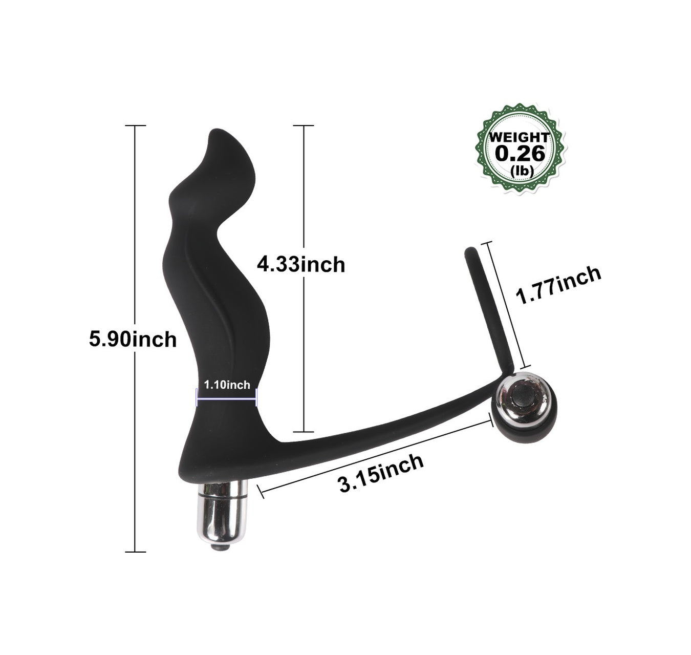 Krell Çift Motorlu Masaj Vibratörlü Titreşimli Penis Halkası