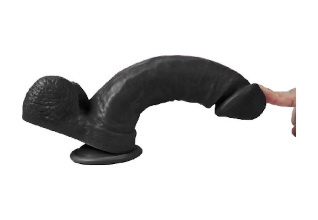 Wolf King 22 Cm Kalın Zenci Penis Et Dokusu Süper Realistik Dildo