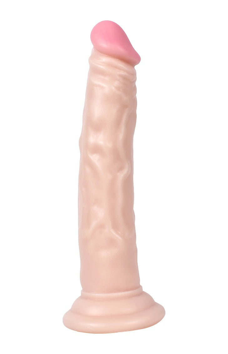 Naturo 19 CM Testissiz Et Dokusu Süper Realistik Anal Penis Dildo
