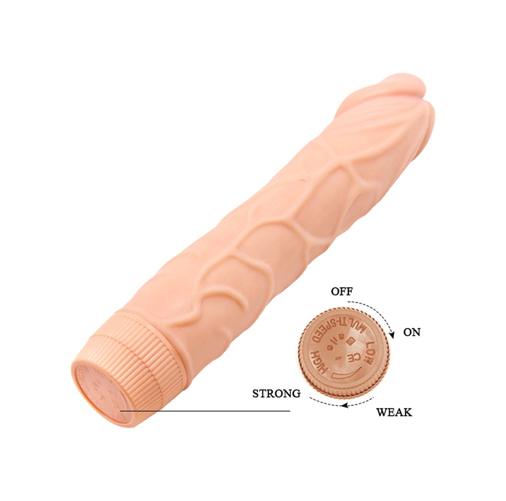 Baile Fantasy Vibe 23Cm Titreşimli Realistik Vibratör Penis Dildo